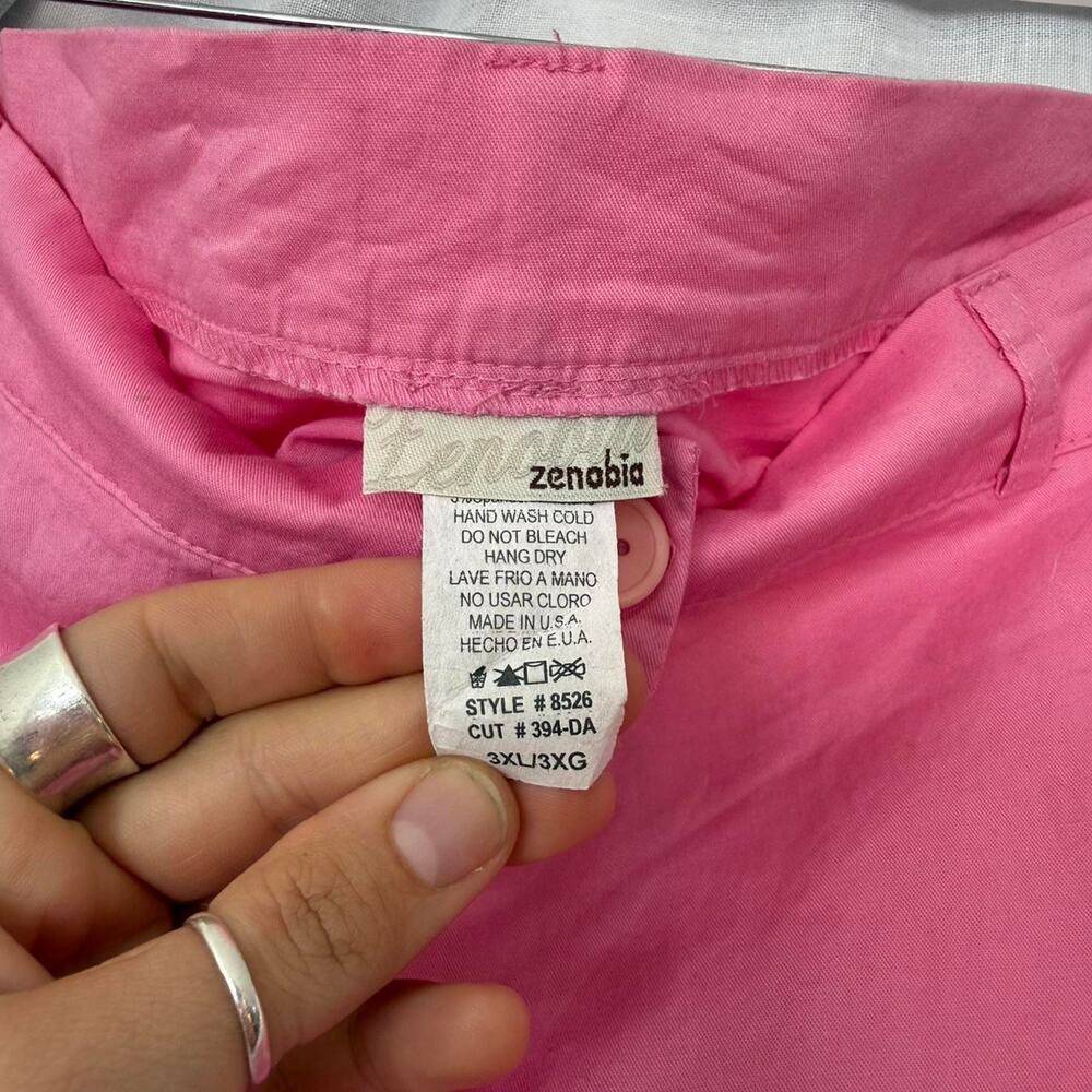 ✿ vintage bubblegum pink cropped flare pants ✿ - Picture 5 of 6